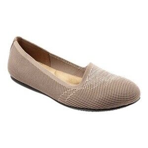 Women's Softwalk Sicily Flats in Taupe Size 5 Medium